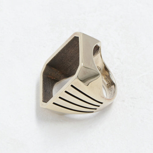 BOTTEGA VENETA リング anello argento oro giallo