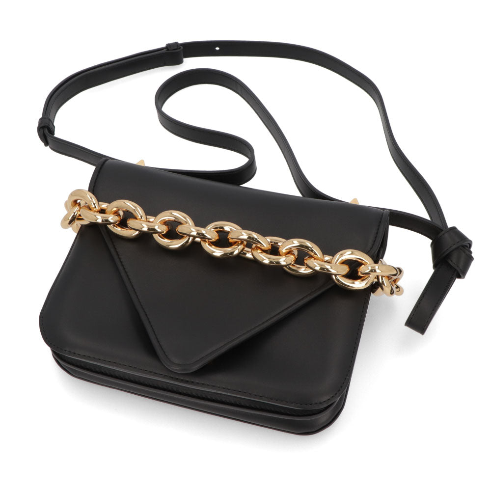 ボッテガ ヴェネタ BOTTEGA VENETA バッグ ショルダーバッグ レディース マウント ブラウン ブラック レザー 2Way クラッチ ハンドバッグ チェーンショルダー 667399V12J0