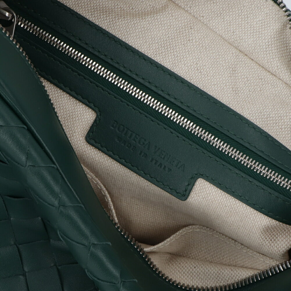 ボッテガ ヴェネタ BOTTEGA VENETA バッグ ショルダーバッグ メンズ INTRECCIATO MEDIUM CAMERA BAG ディープグリーン カーフスキン クロスボディバッグ カメラバッグ イントレチャート 755925 V2HL1