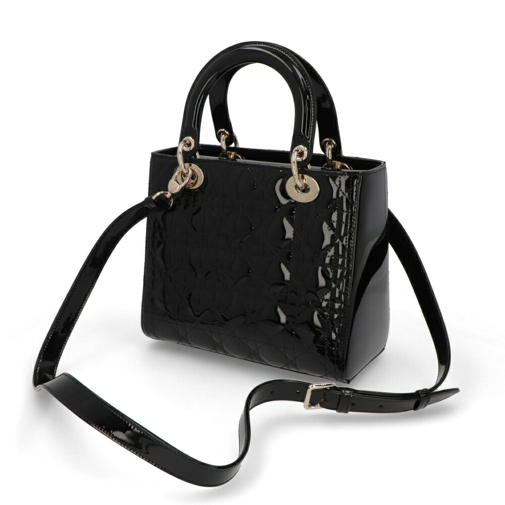 DIOR ハンドバッグ Lady Dior ミディアム