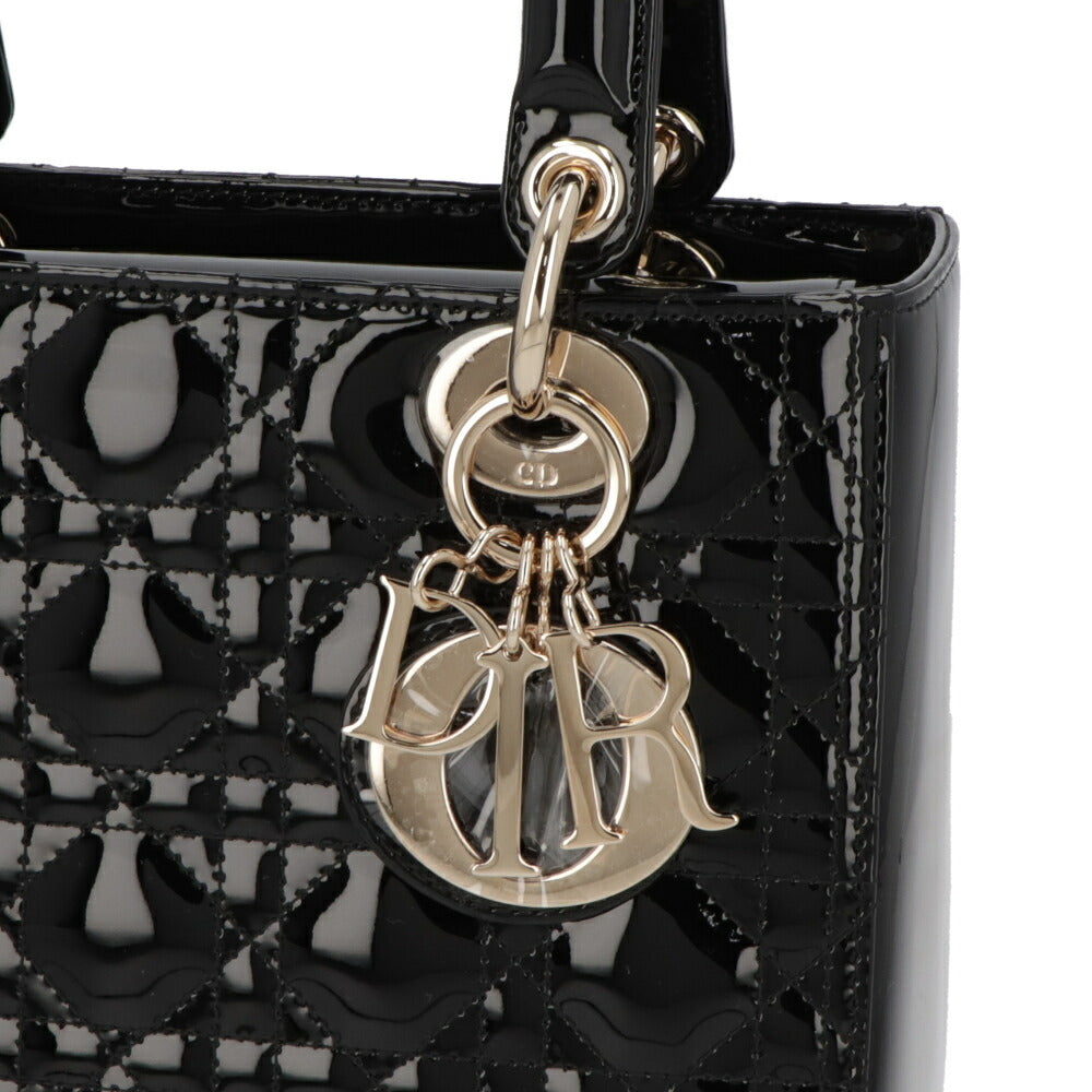 DIOR ハンドバッグ Lady Dior ミディアム