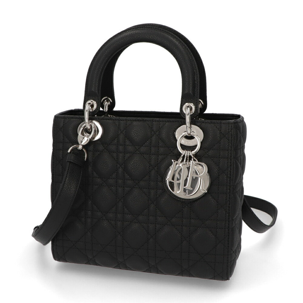 DIOR ハンドバッグ Lady Dior ミディアム