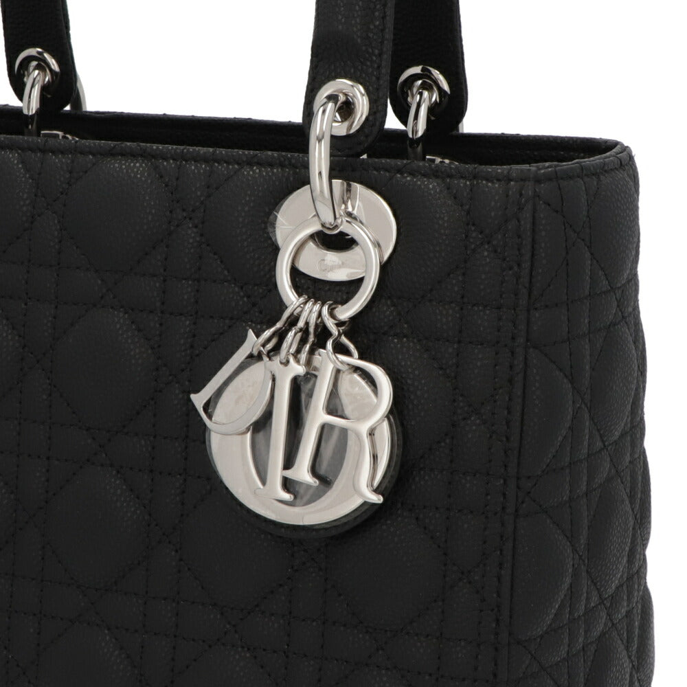 DIOR ハンドバッグ Lady Dior ミディアム