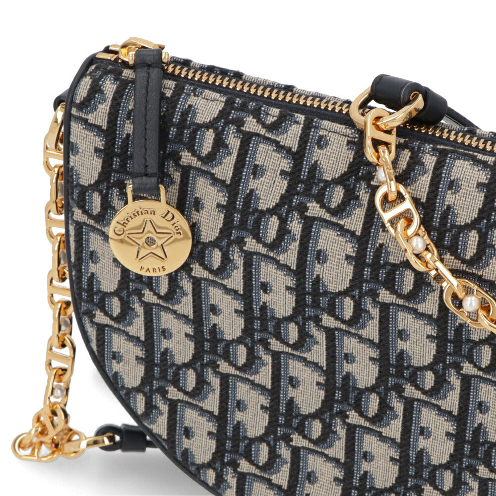 DIOR ショルダーバッグ Diorstar Callisto ネイビー