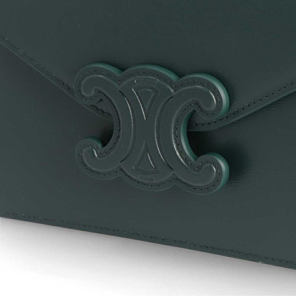 CELINE チェーンウォレット マーゴ カーフスキン トリオンフ