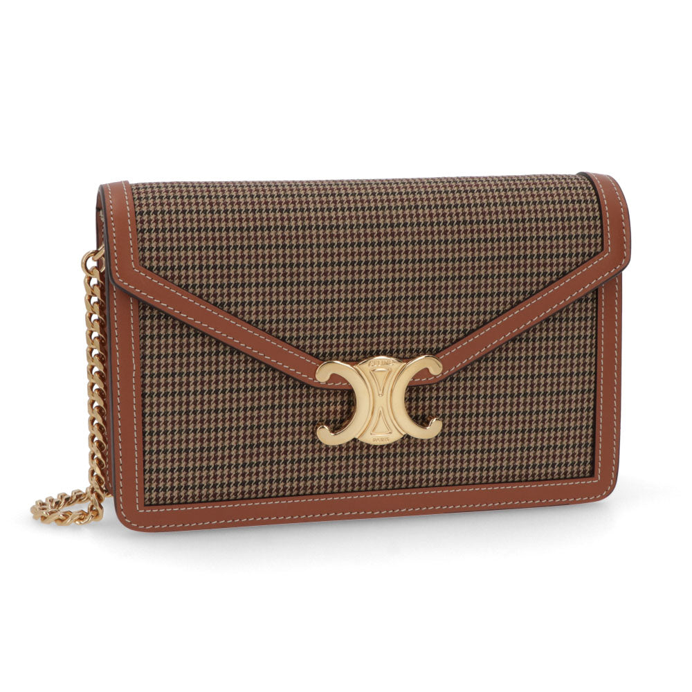 CELINE チェーンウォレット マーゴ トリオンフ