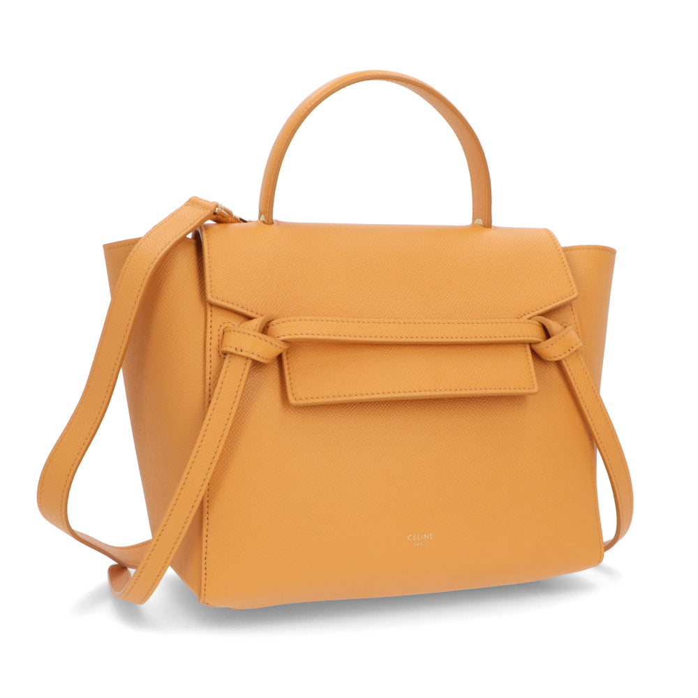 CELINE マイクロ ベルトバッグ ハンドバッグ カレンデュラ