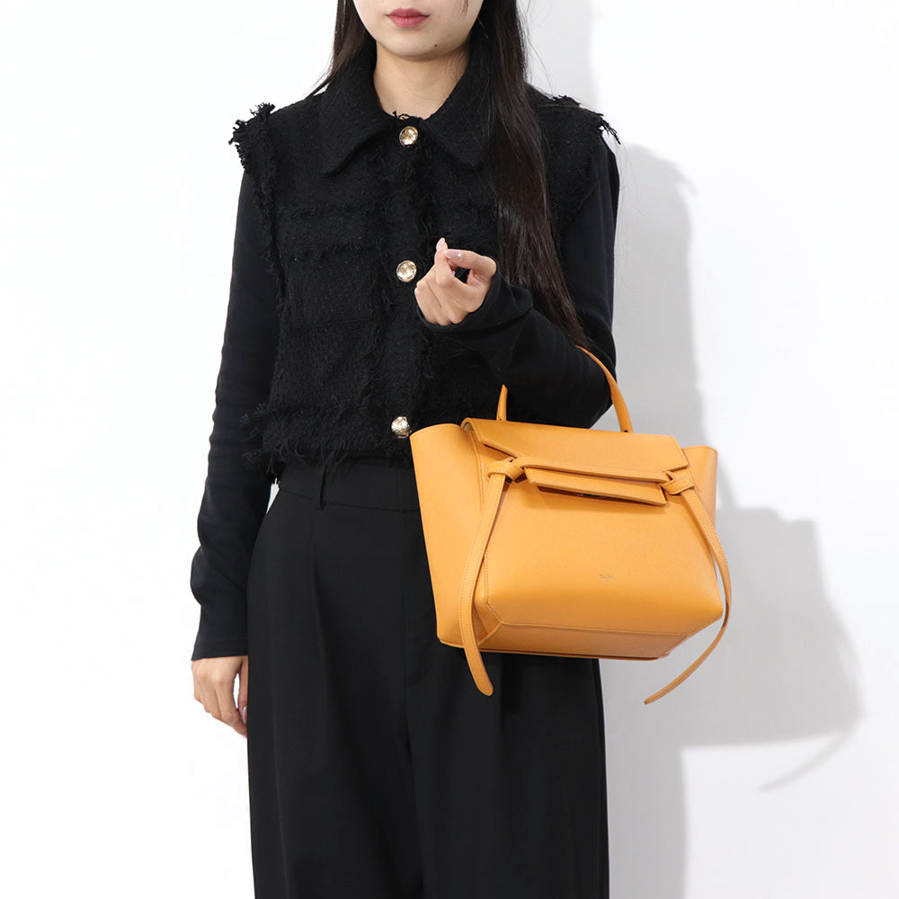 CELINE マイクロ ベルトバッグ ハンドバッグ カレンデュラ