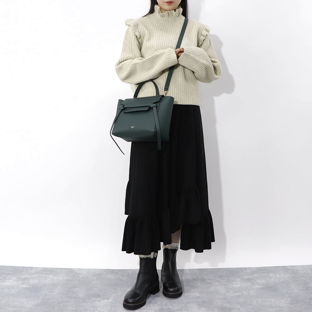 CELINE マイクロ ベルトバッグ ハンドバッグ アマゾン