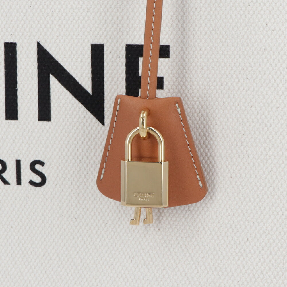 CELINE ニュー ホリゾンタル トートバッグ ナチュラル タン
