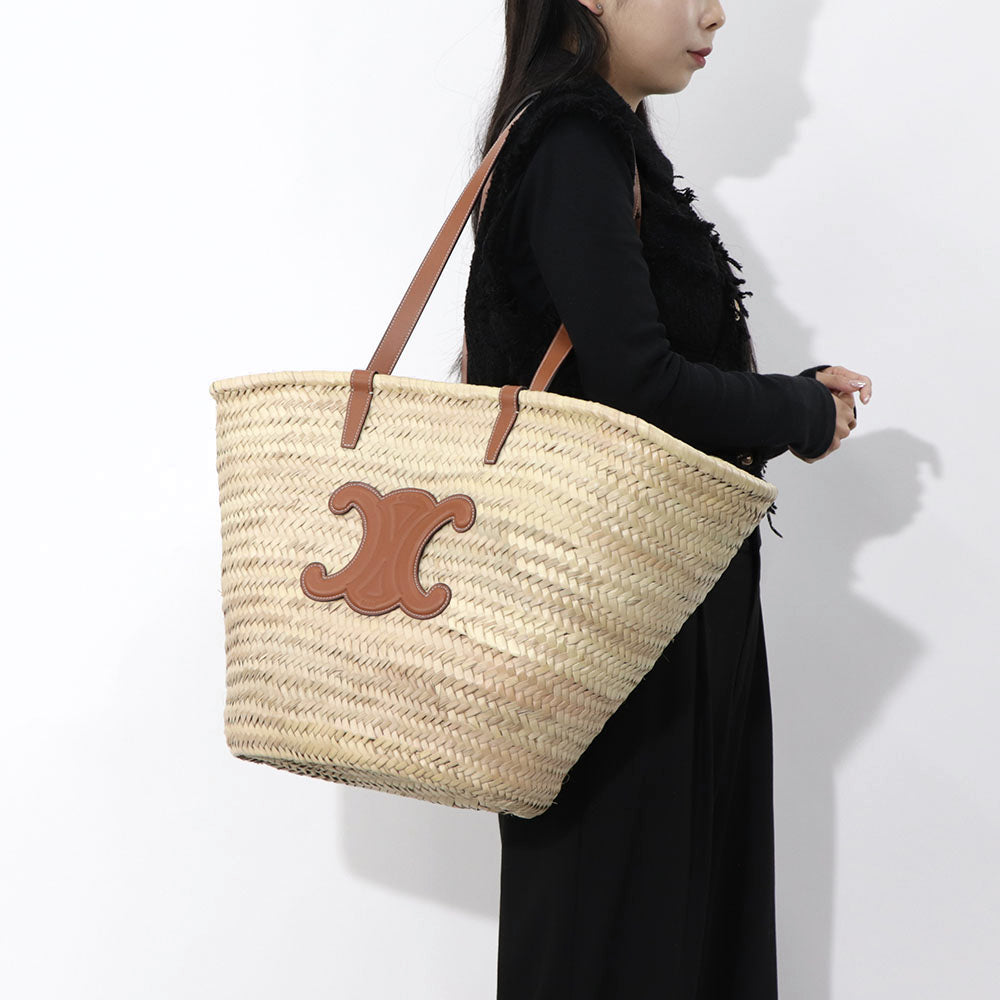 CELINE ラージ クラシック パニエ トートバッグ バスケット