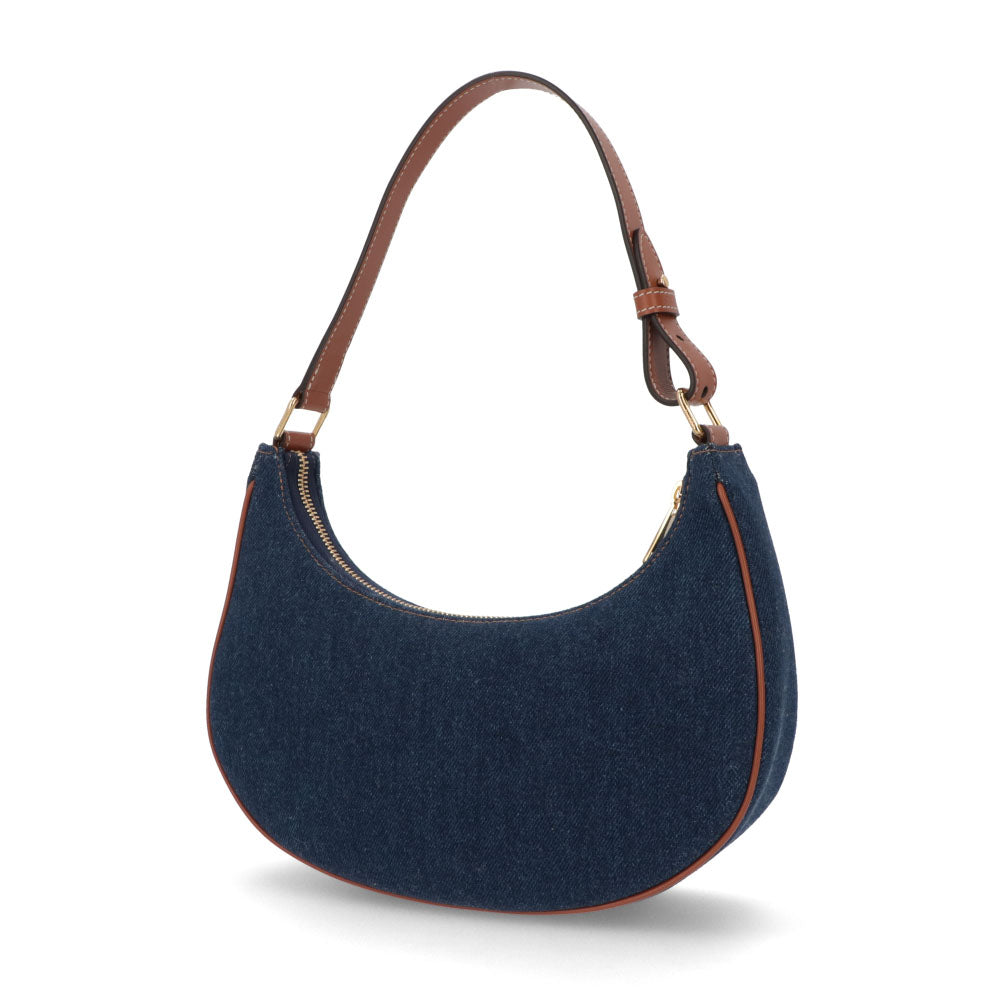 CELINE AVA アヴァ ショルダーバッグ ネイビー タン デニム