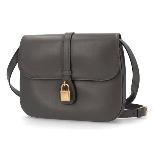 CELINE ミディアム タブー ショルダーバッグ アンスラサイト