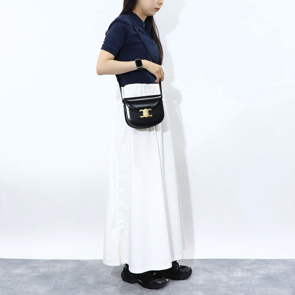 CELINE ティーン ブザス カーフスキン トリオンフ