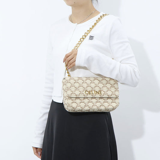 CELINE チェーンショルダーバッグ トリオンフ