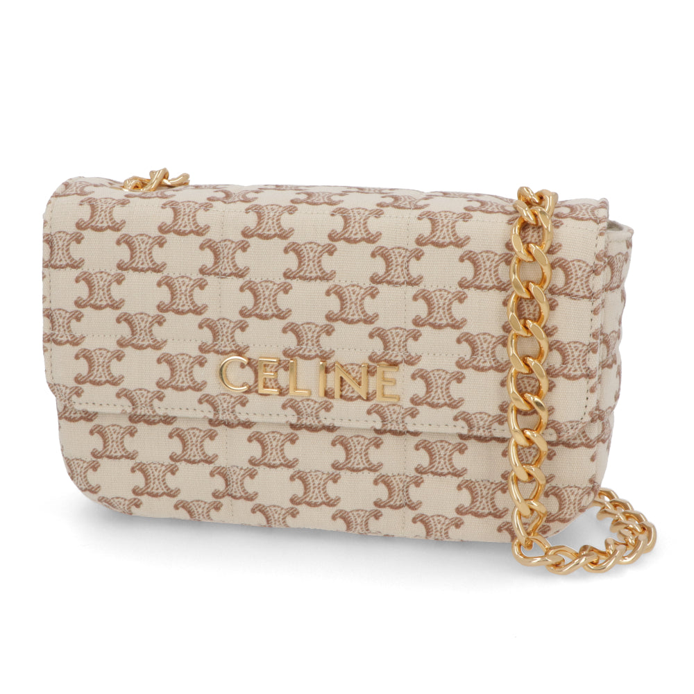 CELINE チェーンショルダーバッグ トリオンフ