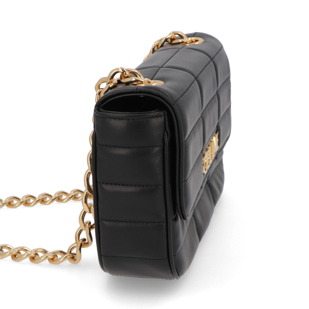 CELINE チェーンショルダーバッグ レザー ロゴ