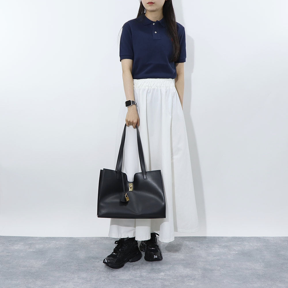セリーヌ CELINE バッグ トートバッグ レディース カバ セーズ ブラック カーフスキン ラムスキン ロゴ ゴールド金具 シンプル 大容量 A4サイズ収納 11258 3EZU