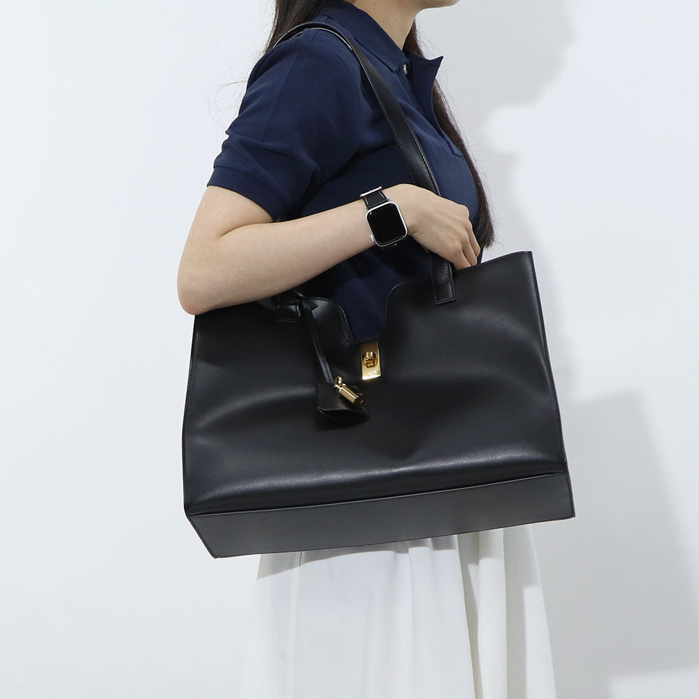 セリーヌ CELINE バッグ トートバッグ レディース カバ セーズ ブラック カーフスキン ラムスキン ロゴ ゴールド金具 シンプル 大容量 A4サイズ収納 11258 3EZU