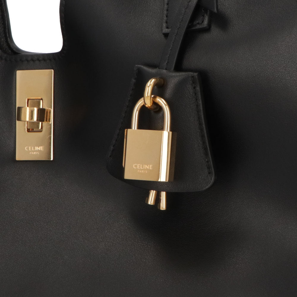 セリーヌ CELINE バッグ トートバッグ レディース カバ セーズ ブラック カーフスキン ラムスキン ロゴ ゴールド金具 シンプル 大容量 A4サイズ収納 11258 3EZU
