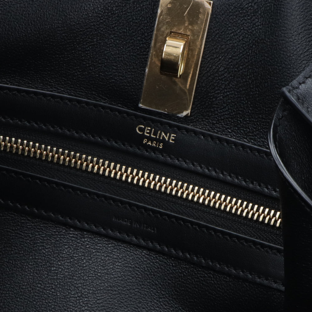 セリーヌ CELINE バッグ トートバッグ レディース カバ セーズ ブラック カーフスキン ラムスキン ロゴ ゴールド金具 シンプル 大容量 A4サイズ収納 11258 3EZU