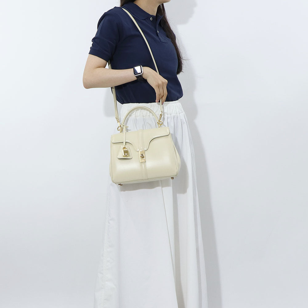 セリーヌ CELINE バッグ ショルダーバッグ レディース 16 セーズ スモール クリーム ライトブルー ボルドー カーフスキン ハンドバッグ 2way レザー パドロック 鞄 18800 3BEY