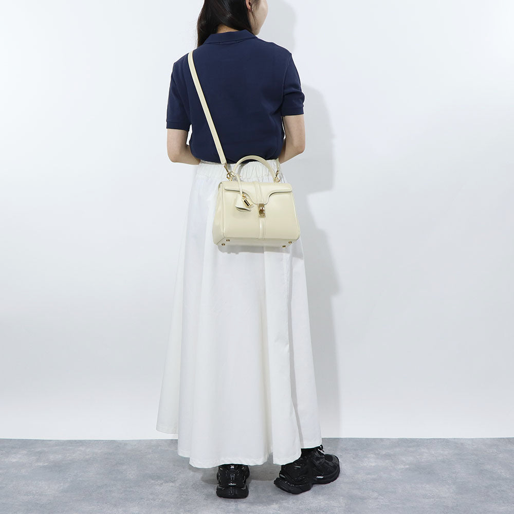 セリーヌ CELINE バッグ ショルダーバッグ レディース 16 セーズ スモール クリーム ライトブルー ボルドー カーフスキン ハンドバッグ 2way レザー パドロック 鞄 18800 3BEY