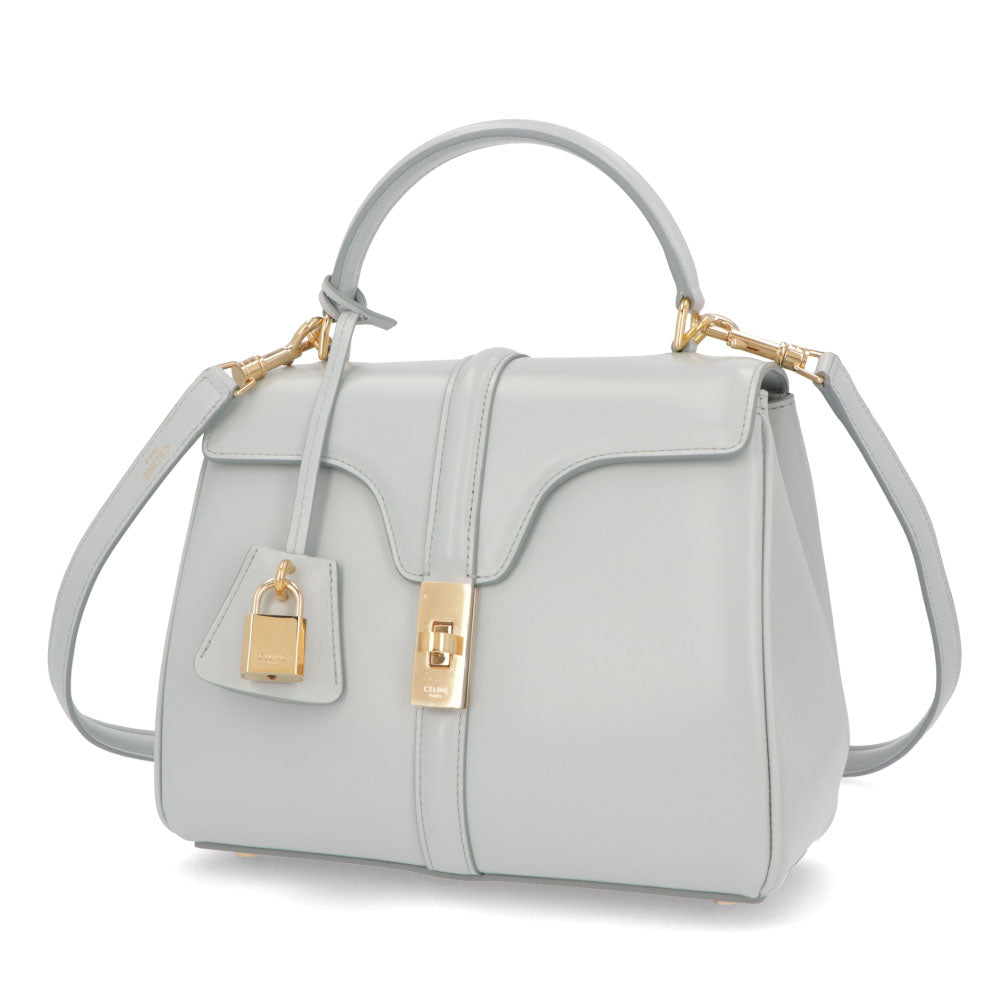 セリーヌ CELINE バッグ ショルダーバッグ レディース 16 セーズ スモール クリーム ライトブルー ボルドー カーフスキン ハンドバッグ 2way レザー パドロック 鞄 18800 3BEY