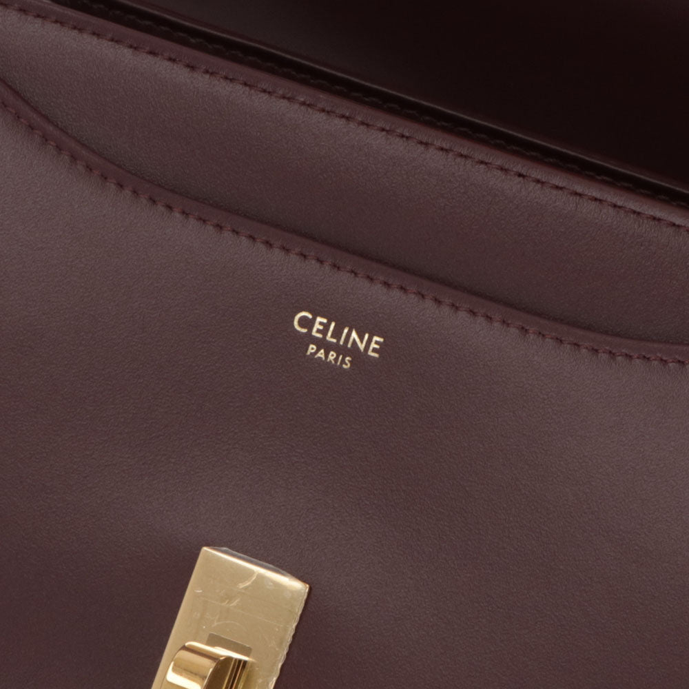 セリーヌ CELINE バッグ ショルダーバッグ レディース 16 セーズ スモール クリーム ライトブルー ボルドー カーフスキン ハンドバッグ 2way レザー パドロック 鞄 18800 3BEY
