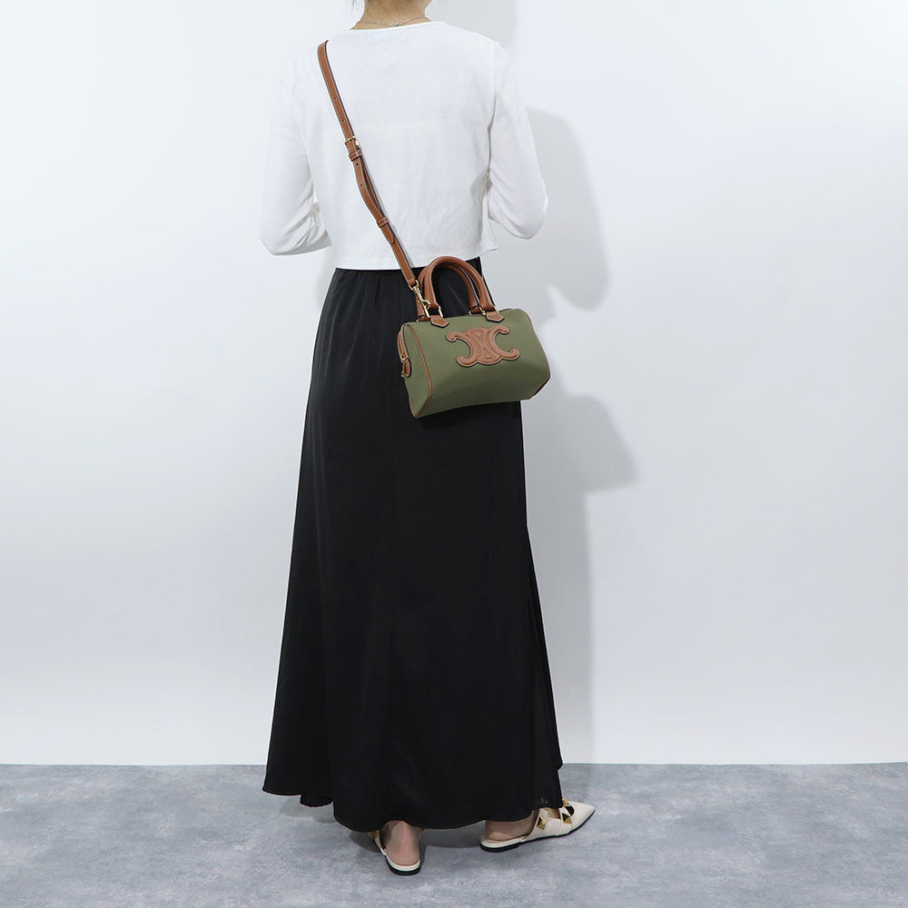 CELINE トリオンフ スモール ボストン 2way