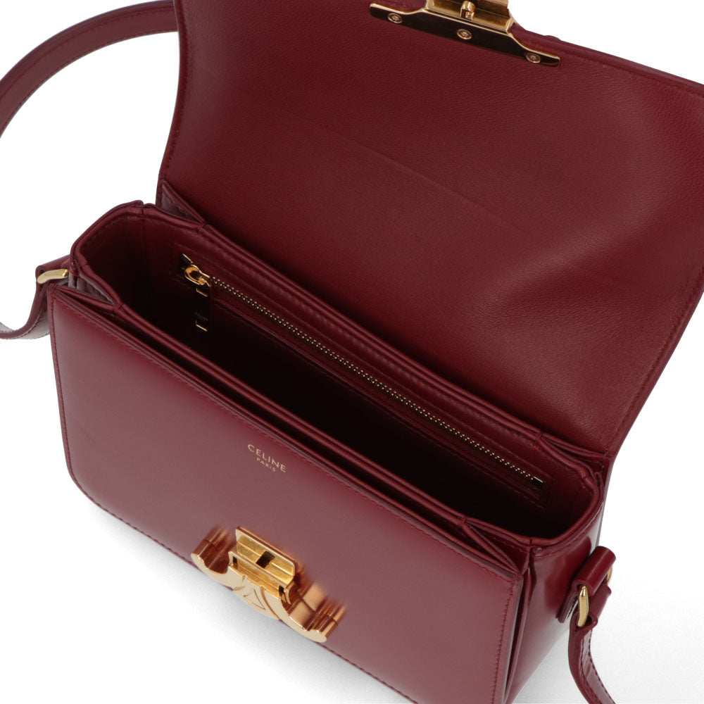 CELINE ショルダーバッグ トリオンフ スモール カーフスキン