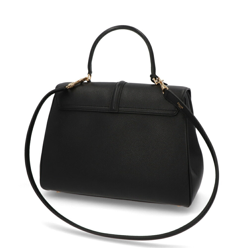 CELINE ハンドバッグ 16 セーズ 2WAY ブラック