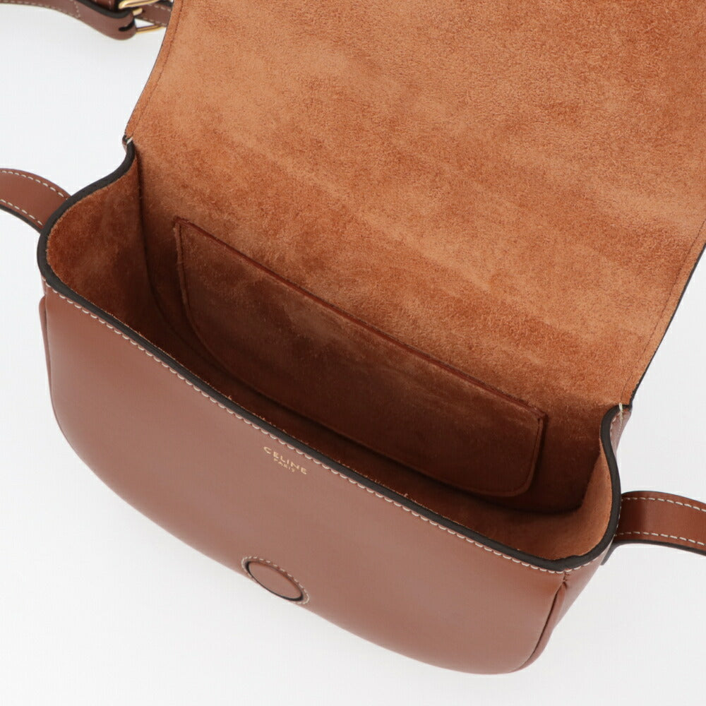 CELINE ショルダーバッグ フォルコ トリオンフ スタッズ