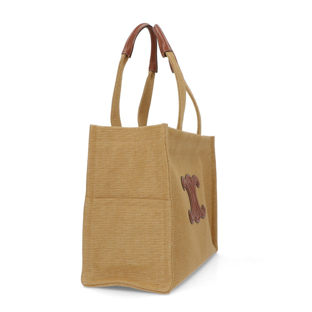 CELINE トートバッグ ラージカバス ブラウン トリオンフ