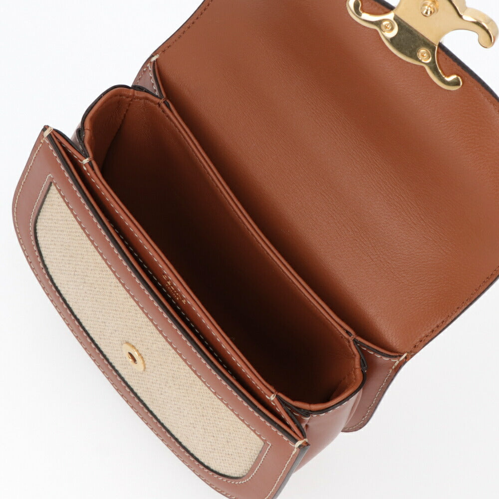 CELINE ショルダーバッグ MINI BESACE TRIOMPHE