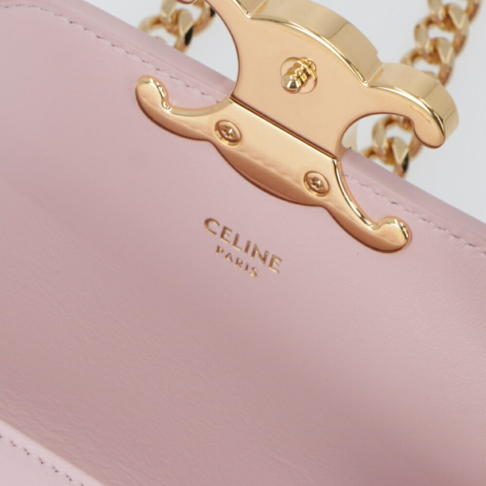 CELINE ショルダーバッグ ミニチェーンバッグ トリオンフ