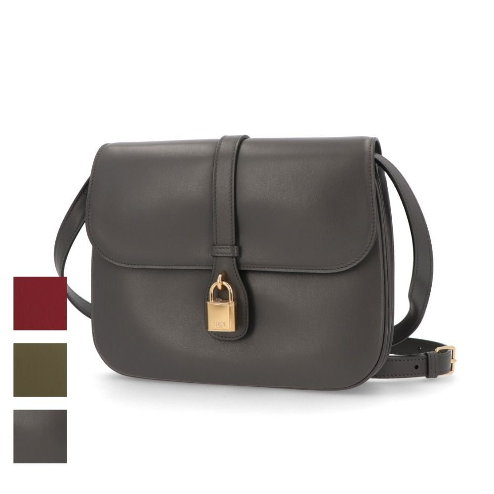 CELINE ショルダーバッグ ミディアム タブー グレー 27CA 31DO クロス