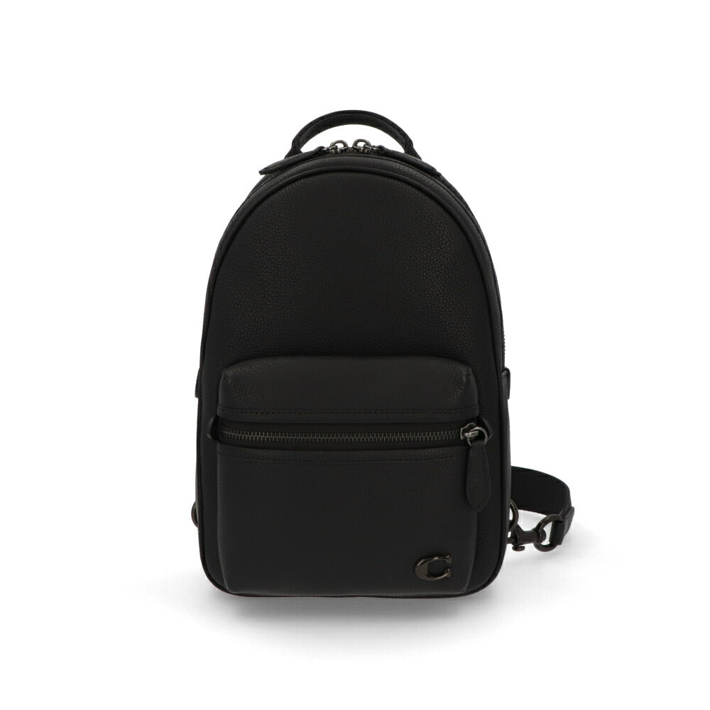 COACH ボディバッグ ブラック チャーター パック ワンショルダーバッグ