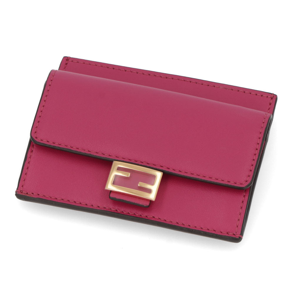 FENDI カードケース レザー コインケース ロゴ スリム 薄型