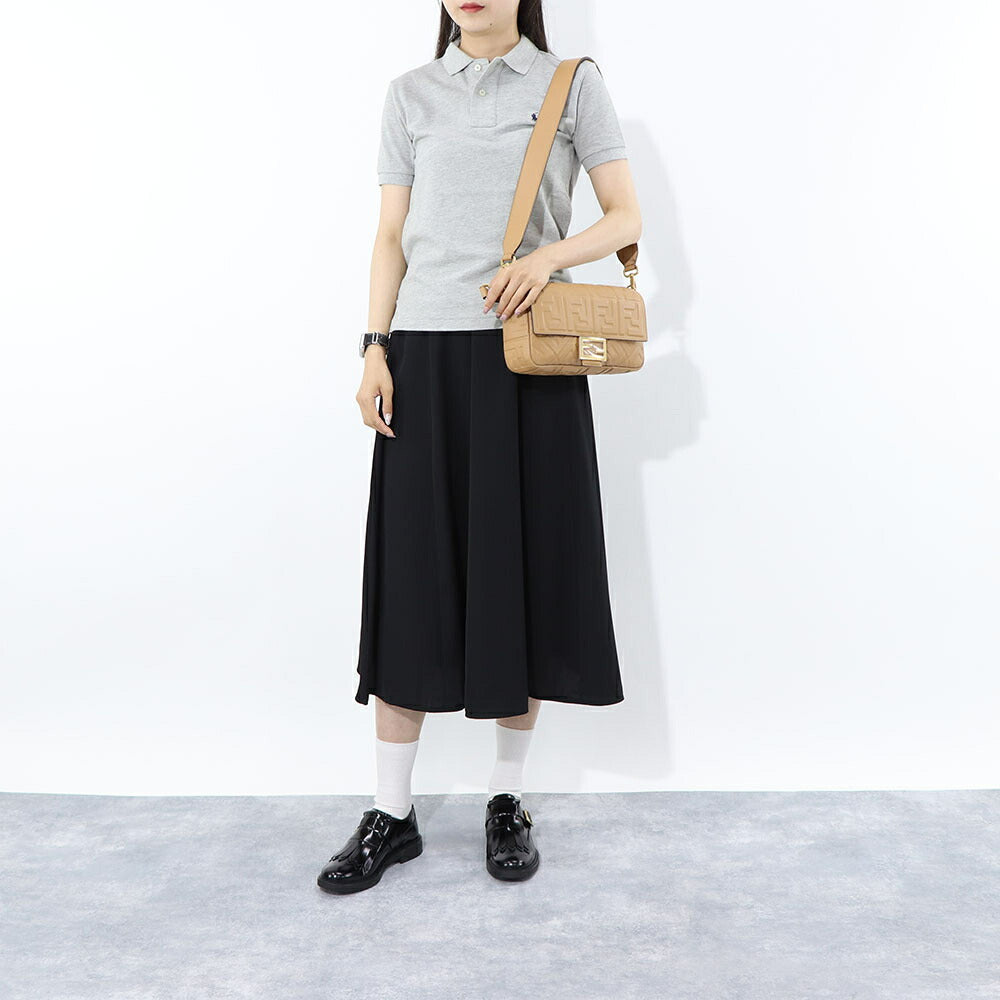 フェンディ FENDI バッグ ハンドバッグ レディース BAGUETTE バゲット ブラック ベージュ ナッパレザー ショルダーバッグ 2way FF柄 ズッカ柄 ロゴ 8BR600 A72V