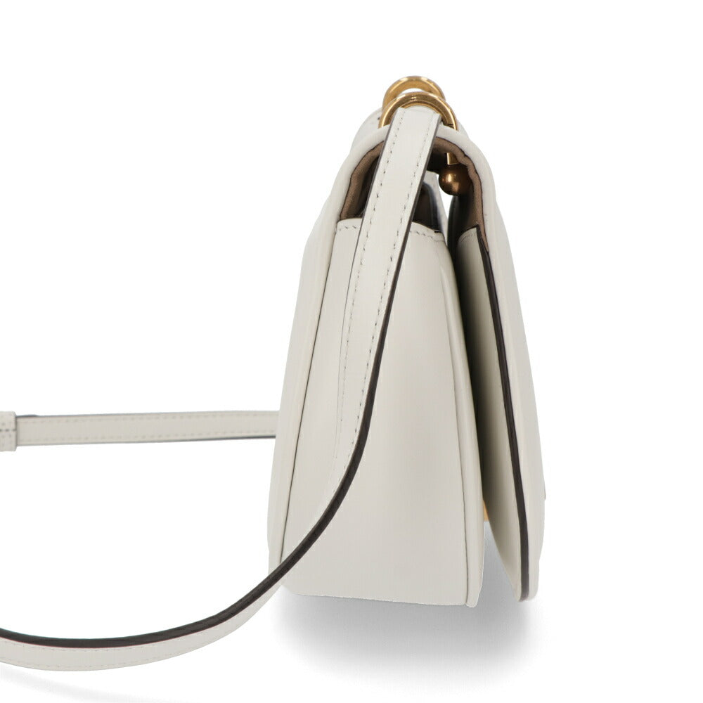 フェンディ FENDI バッグ ショルダーバッグ レディース C MON SMALL カモン スモール ホワイト レザー FFモチーフ クロスボディ 鞄 8BS082 AQ0L
