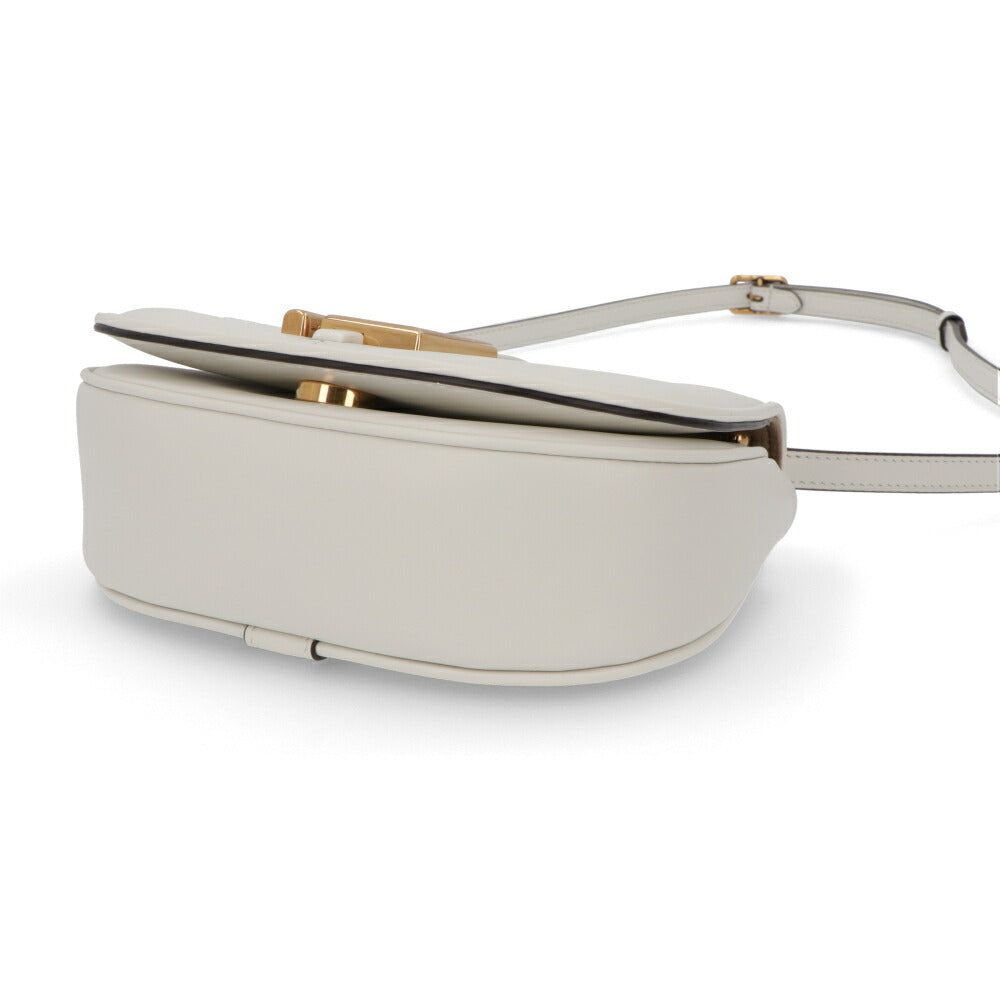 フェンディ FENDI バッグ ショルダーバッグ レディース C MON SMALL カモン スモール ホワイト レザー FFモチーフ クロスボディ 鞄 8BS082 AQ0L