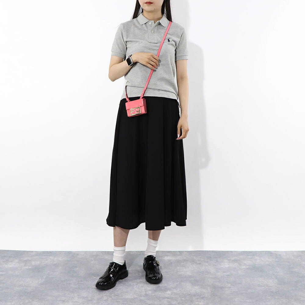 FENDI ショルダーバッグ ウォレットショルダー ロゴ ミニ財布