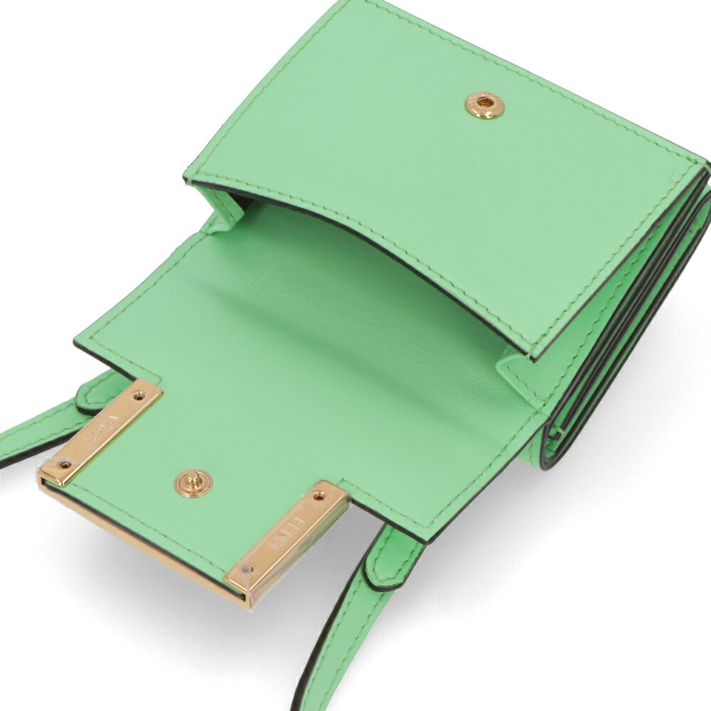 FENDI ショルダーバッグ ウォレットショルダー ロゴ ミニ財布