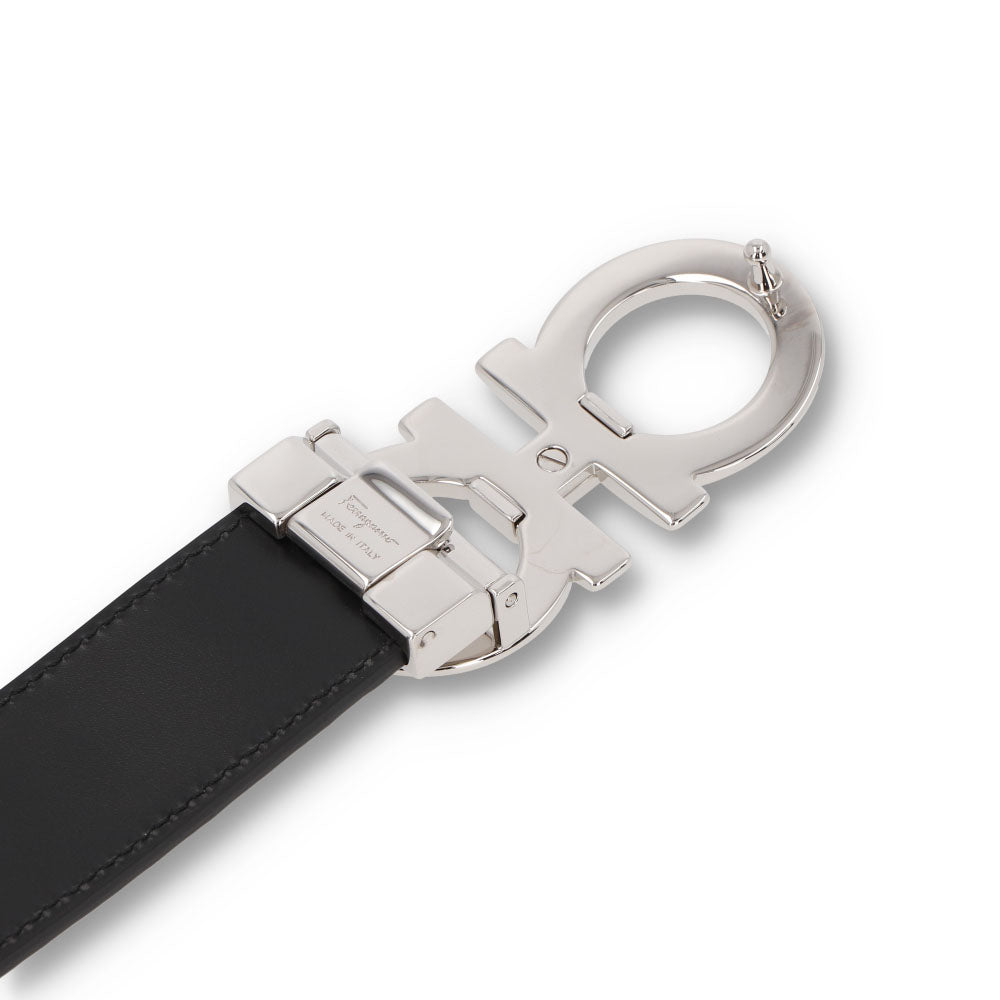 FERRAGAMO リバーシブルベルト ダブル ガンチーニ