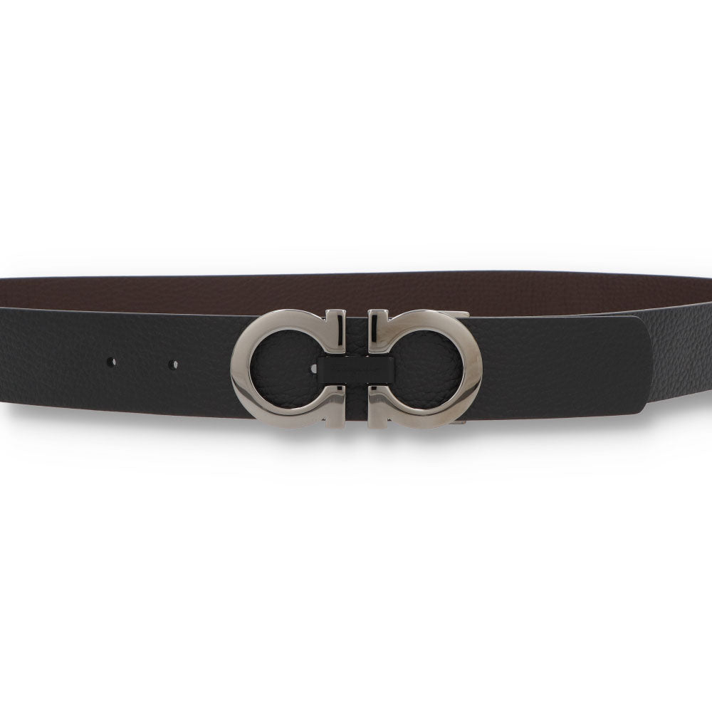 FERRAGAMO リバーシブルベルト ダブル ガンチーニ