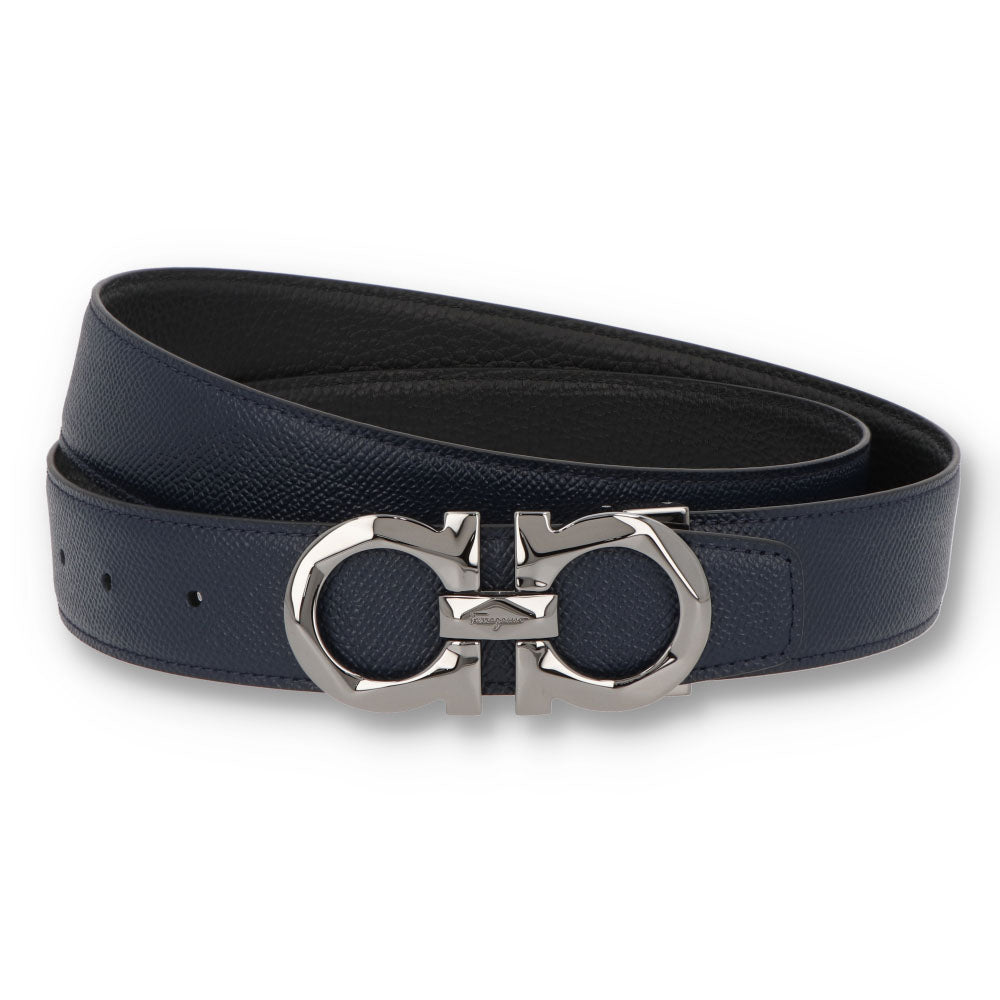 FERRAGAMO リバーシブルベルト ダブル ガンチーニ