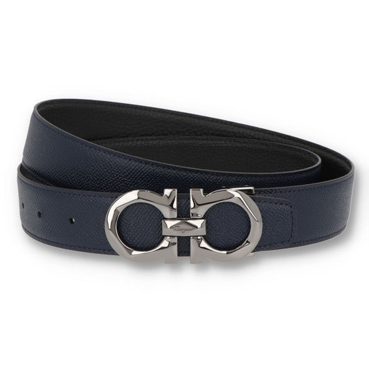 FERRAGAMO リバーシブルベルト ダブル ガンチーニ