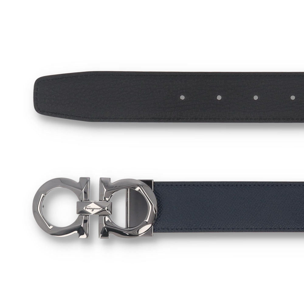 FERRAGAMO リバーシブルベルト ダブル ガンチーニ