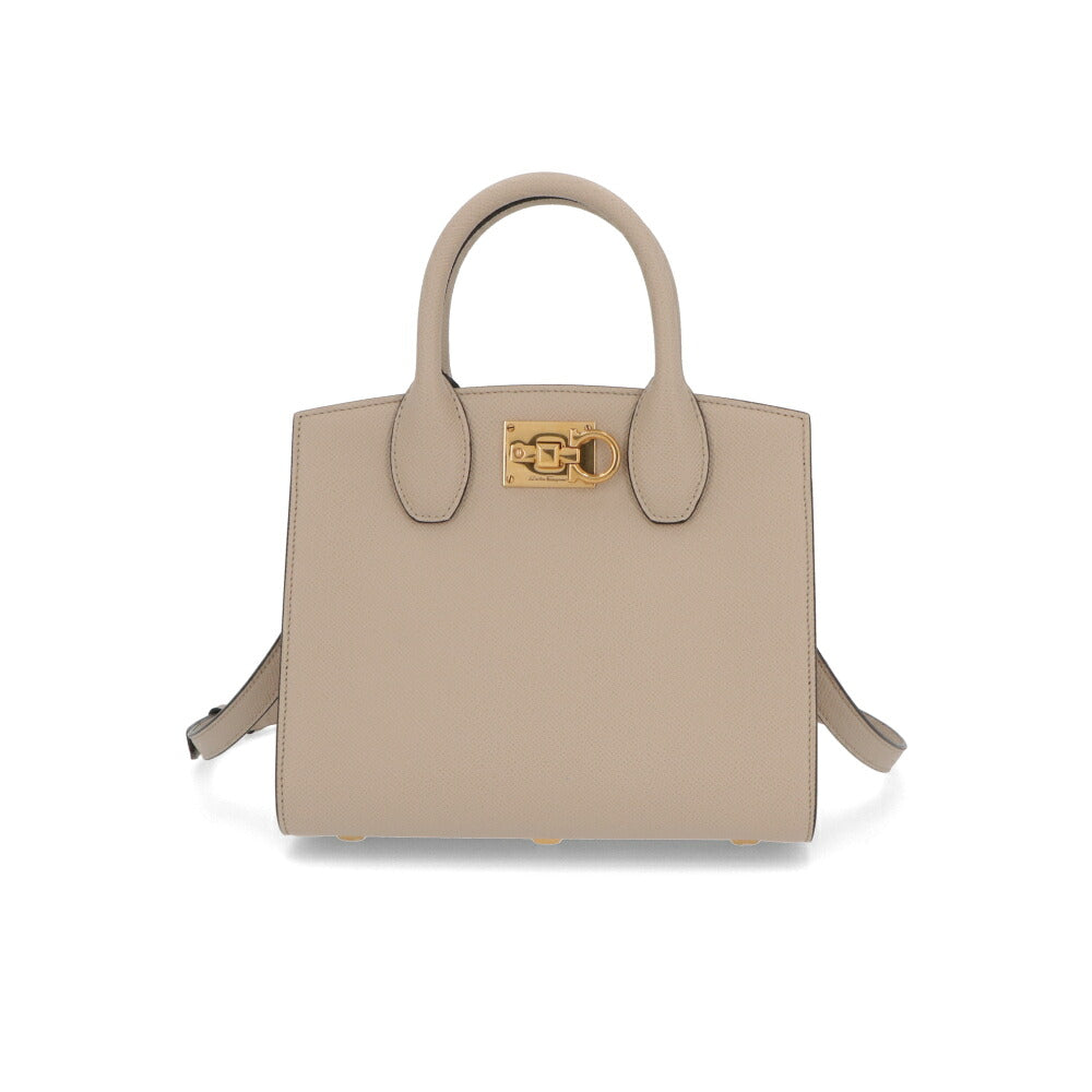 FERRAGAMO フェラガモ レディース バッグ ハンドバッグ ベージュ